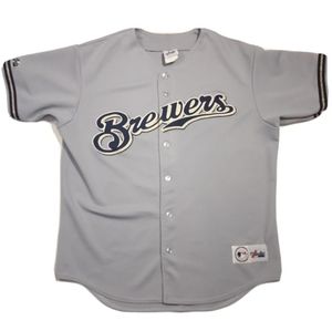 Majestic Milwaukee Brewers MLB Baseball Jersey